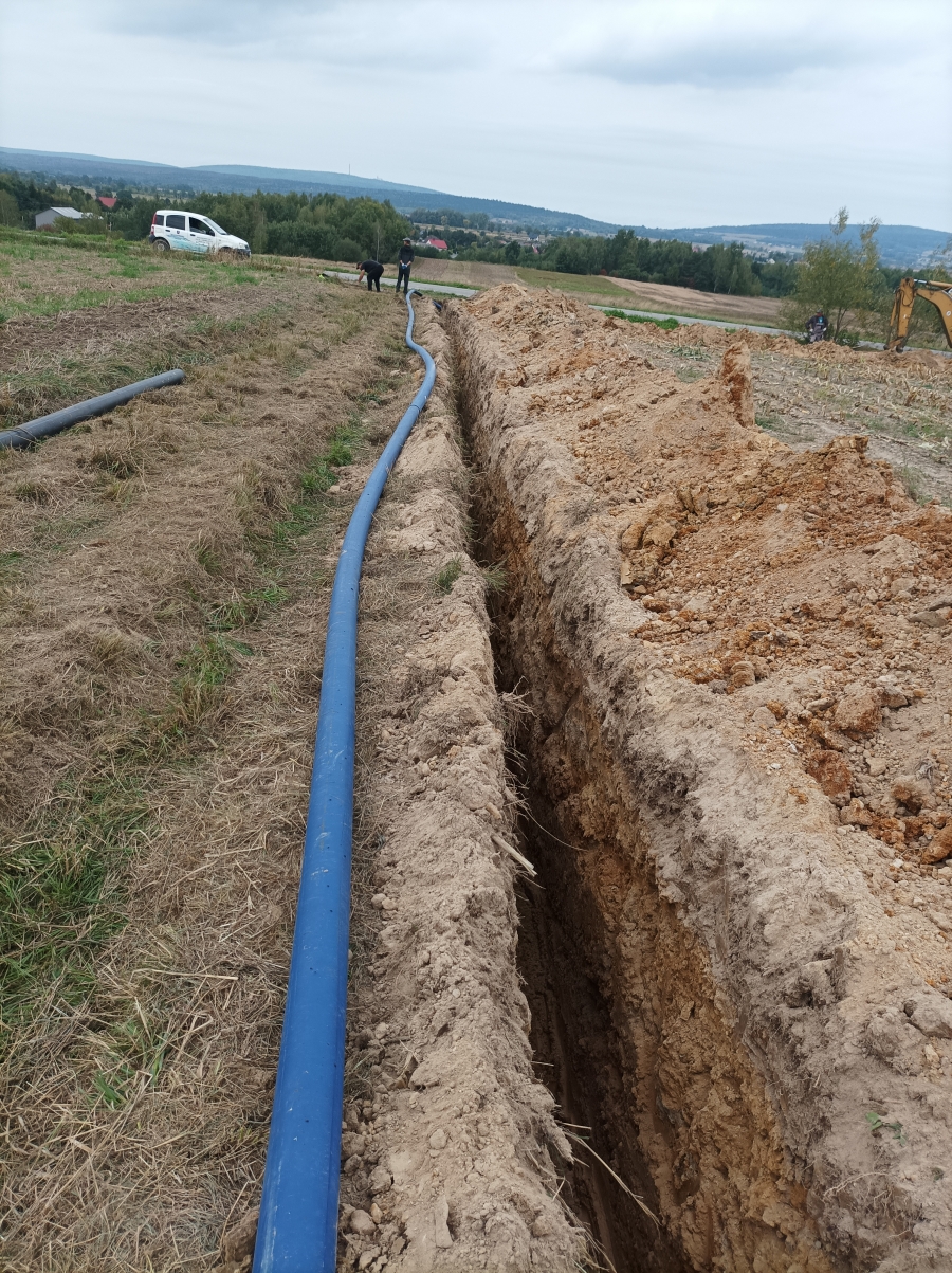 Rozbudowa sieci wodociągowej w miejscowości Wola Łagowska